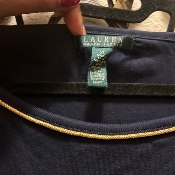 Navy Blue Sweater Dress - Picture 2 of 3